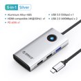 thumbnail image 3 of Divisor de base de expansión PD100W Adaptador de concentrador USB para computadora portátil (PW11-5P-SV) Sywqhk Para estrenar, 3 of 5