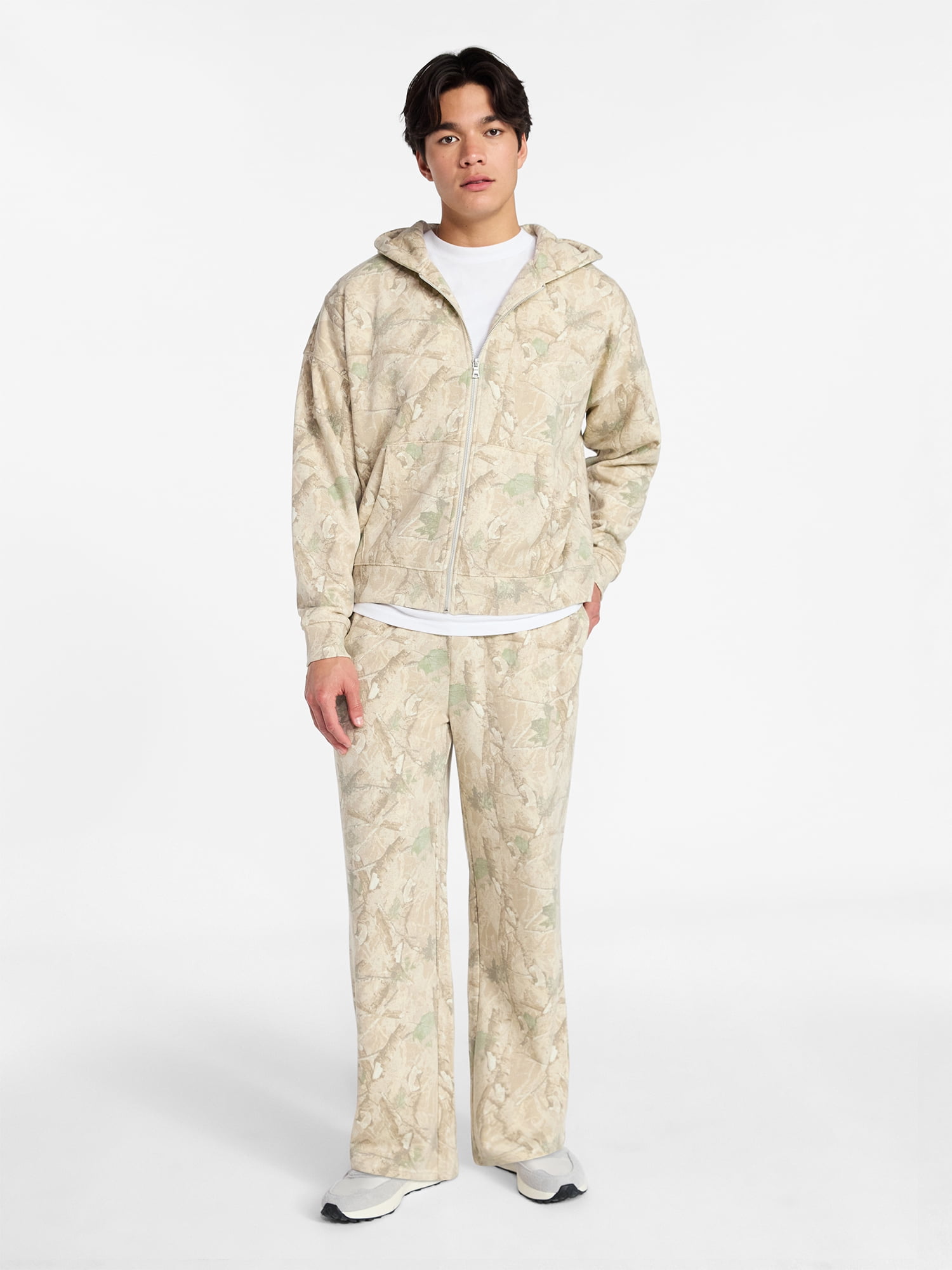 No Boundaries Soft Fleece Vintage Straight Sweatpants, Men's XS-5XL