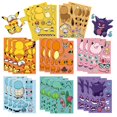 thumbnail image 1 of Pegatinas de rompecabezas DIY para niños, Cara de Pokémon, Anime divertido, Pikachu, juguetes para niños, regalos para niñas, 32 hojas, 1 of 3