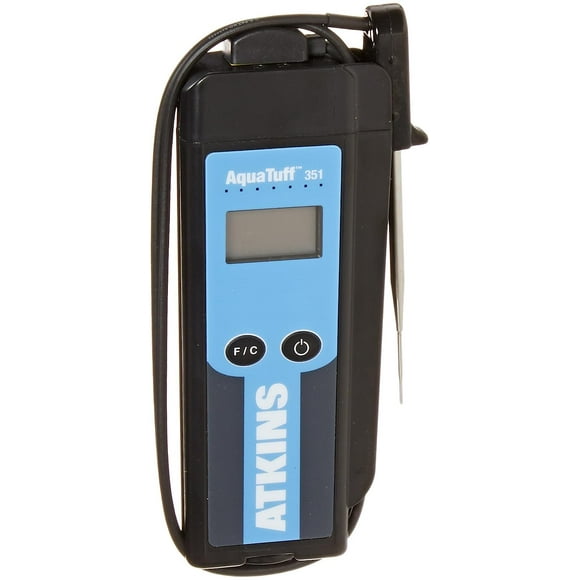 Cooper-Atkins 35140 Series 351 AquaTuff Wrap&Stow Waterproof Thermocouple Instruments with MicroNeedle Probe, -100 to +500 degrees F Temperature Range