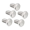 thumbnail image 1 of Unique Bargains M12 Thread 20mm 304 Stainless Steel Hex Head Screws Bolts 5pcs, 1 of 1