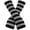 Gray, variant on Cloaraye Arm Warmers Women Fashion Stripe Knit Arm Sleeves for Winter Warm Outdoor