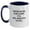 White/Navy, variant on Funny Quote Gifts from Friends to Family for Creative Writing Lovers - Two Tone Coffee Mug