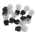 thumbnail image 2 of 10 Pack 3157 Clear and Amber Tail Signal Brake Light Bulbs, 2 of 6