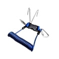 thumbnail image 4 of Correos de buceo de buceo Accesorios seguros Cordino espiral en espiral acero inoxidable Desgaste resistente a la utilidad multipropósito resistente Azul, 4 of 8