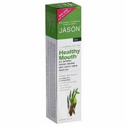Jason Healthy Mouth All Natural Tartar Control Anti-Cavity CoQ10 Tooth Gel, 6 oz, (Pack of 24)