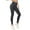 Dark Gray, variant on Up to 65% off!Yoga Gym Pants for Women Plus Size Fashion High Waist And Tight Fitness Yoga Pants Nude Hidden Pocket Yoga Pants