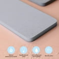 thumbnail image 5 of Diatomite Storage Tray Fast Drying Bathroom Tray with 2pcs Drying Mat Water Absorbent Diatomite Coasters for Modern Home Pink, 5 of 5