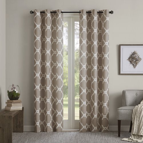 Home Essence Becker Fretwork Printed Window Panel Pair - Walmart.com