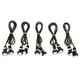 thumbnail image 2 of Pedales de aluminio para motocicleta, 2 uds., coche eléctrico, 8MM, varilla de soporte plegable Universal de 90 grados, color negro Jadeshay A, 2 of 8