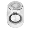 thumbnail image 4 of Altavoz Bluetooth LED Altavoz estéreo inalámbrico con 7 modos de luz para ocio Oficina Viajes Senderismo Camping Blanco, 4 of 5