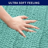 Subrtex Plush Bath Rug - Soft Microfiber Chenille Mat (24x60) - Walmart.com