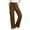 Brown Pants fot Women, variant on AINIYS Womens Corduroy Pants Casual High Waisted Elastic Drawstring Solid Cargo Wide Leg Pants with Pockets Black L