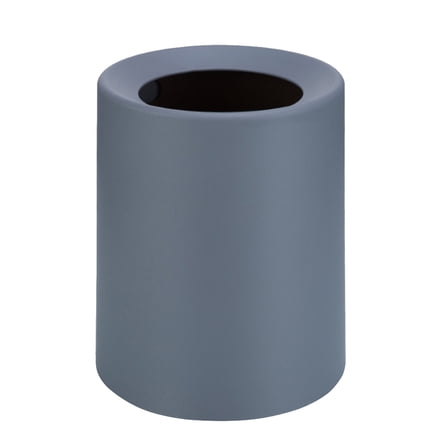 Supvox Kitchen Trash Can Wastebasket Plastic Grey 1Pcs