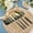 Portable Cutlery Set Under $5 a6, variant on RRJ Portable Cutlery Set 7-Piece Stainless Steel Chopsticks Spoon Fork Knife Straws, Outdoor Camping Travel Utensils Kit with Cleaning Brush and Storage Case for Picnic Hiking Office Lunch