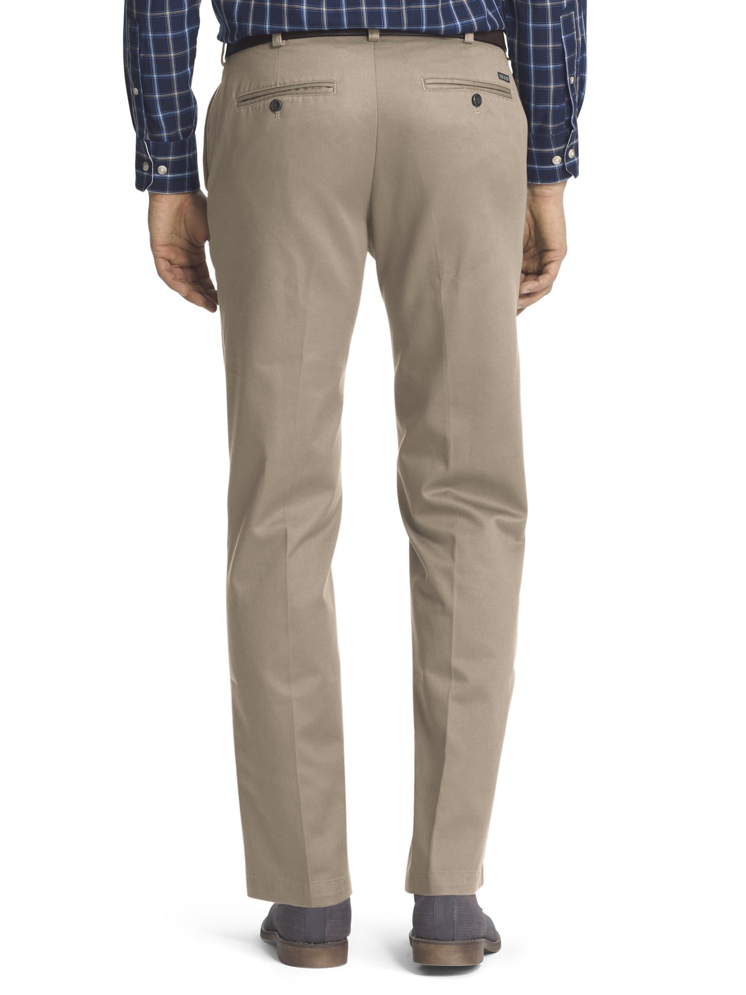 IZOD Men's American Chino Straight Fit Flat Front Pant