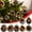 C(7pcs) New, variant on Qocolhg 5Pcs Christmas Easter Nativity Scene Ornaments,Christmas Acrylic 3D Hanging Ornament Pendant for Xmas Tree Birth of Jesus Christian Decor Religious Gift for Family Friends Christian Clearance