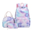 thumbnail image 1 of PVCS Gradient Lightweight Water Resistant Backpacks for Teen Girls School Backpack With Lunch Bag, 1 of 6