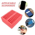thumbnail image 3 of FONWILYO Phone Box For Classroom Storage Box Red Cotton With Multi Compartment Storage 1Set, 3 of 6