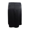 thumbnail image 2 of DKNY Womens Black Below The Knee Pencil Evening Skirt Size: 8, 2 of 2