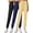 Black-Navy-Apriot, variant on 3 Pack Sweatpants for Women Athletic Joggers with Pockets Elastic Waist Lightweight Sweatpants Casual Soft Pants