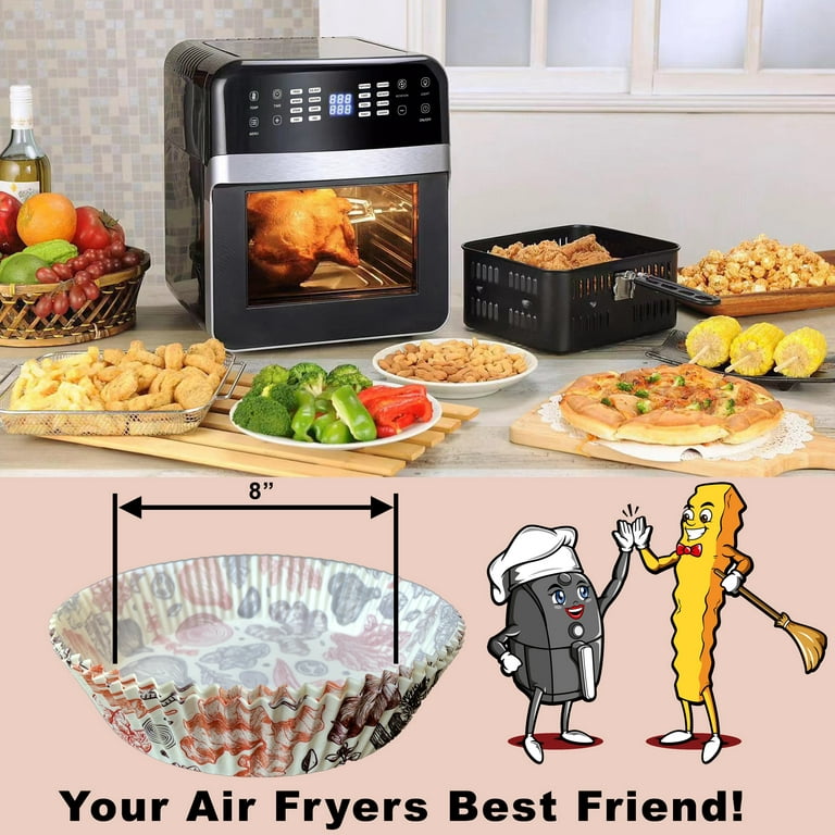  Reynolds Kitchens Air Fryer Liners (50 Count (Pack of 2)): Home  & Kitchen