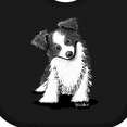 thumbnail image 4 of Inktastic Australian Shepherd Boys or Girls Baby Bib, 4 of 4