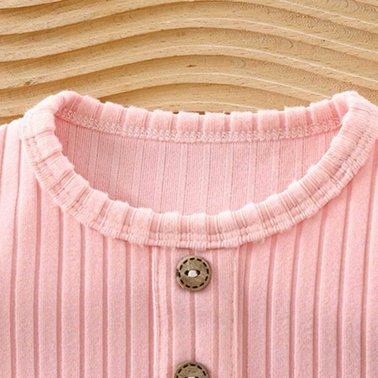 RIBBED KNIT CARDIGAN LONG SLEEVES PINK, NEWBORN RIBBED KNIT CARDIGAN LONG SLEEVES PINK, NEWBORN