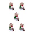 thumbnail image 1 of Bewildely Single Christmas Sock Tree Window Fireplace Fashion Sack Gifts Hanging Decoration Personalized Bag Ornament Party Snack Type2 NO2, 1 of 6