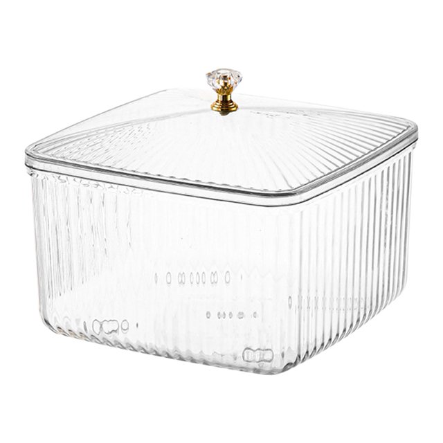EGNMCR Contenants de Rangement, Rangement et Organisation de Cuisine Boîte de Rangement de Bureau Fruits Secs Collation Rangement de Fruits Commode Boîte de Finition Grande Capacité Boîte de Rangement de Luxe pour la Maison Boîtes de Rangement
