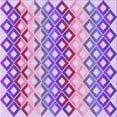 thumbnail image 1 of Ahgly Company Machine Washable Indoor Square Transitional Dark Orchid Purple Area Rugs, 7' Square, 1 of 7