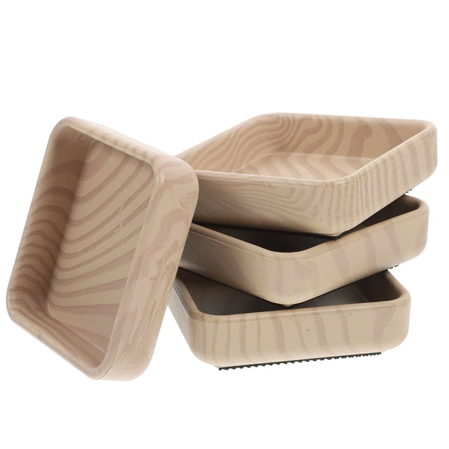 unbranded 4Ud Almohadillas Protectoras Para Patas De Muebles Color Con Material Firme Para Suelos Delicados