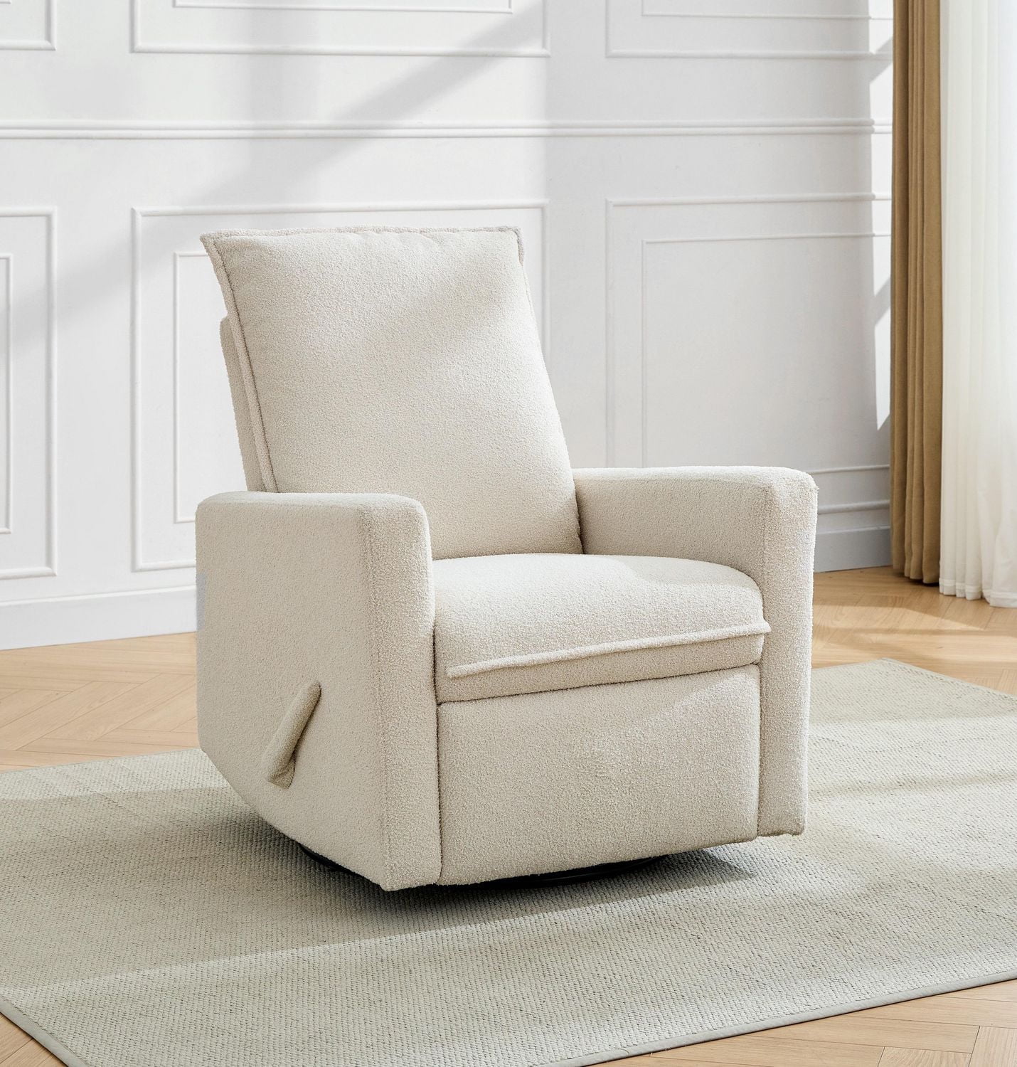 Concord Baby Boucle Swivel Glider Recliner - Walmart.ca