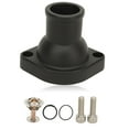 thumbnail image 2 of Engine Coolant Thermostat, Water Neck Housing 71 High Precision  for LS LS1 LS2 LS7 Black,Polished, 2 of 7
