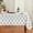 Green, variant on Christmas Tablecloth 60×120 Inch Rectangular, Trees Green Boho Washable Table Cover for Party Picnic Dinner Decor