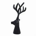 thumbnail image 3 of Natriel Deer Head Showpiece, Modern Home Decor, Black, 9.44" x 5.90" x 9.44", 1 Count, 3 of 4
