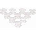 thumbnail image 2 of 20 Pcs Canettes Bobines Transparentes pour Machine à Coudre Domestique - Transparent, 2 of 3