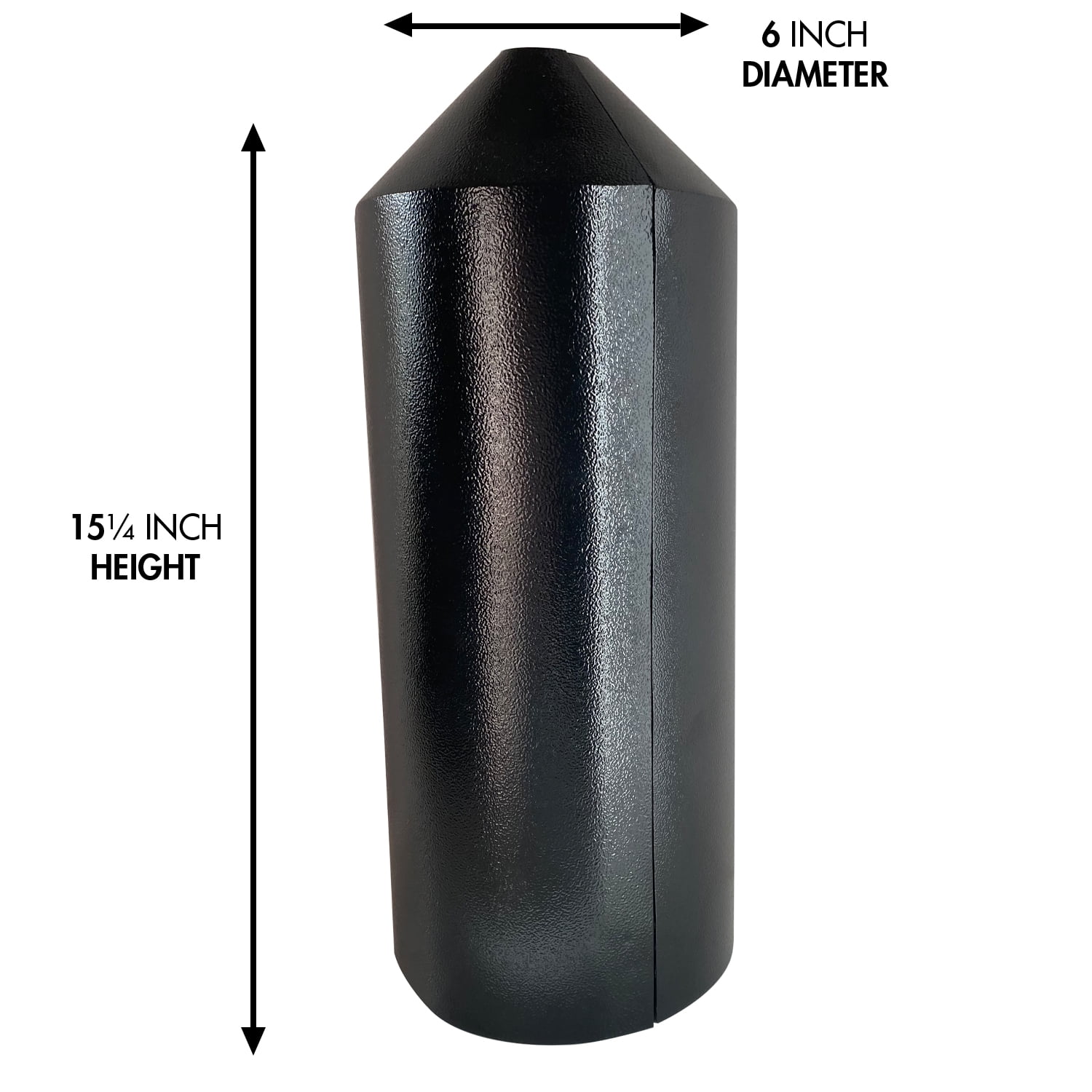 Panacea Products Metal Pole Mount Squirrel Baffle, 15 Inch Black