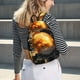 thumbnail image 5 of Disketp Golden Koi And Treasure Mochila de Lona Estampada, Mochila Escolar de Viaje Ligera para Estudiantes y Portátil-Medium, 5 of 5