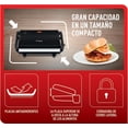 thumbnail image 4 of T-FAL | Parrilla Grill Sandwichera Negra con Antiadherente | PANNINIS, TORTAS, SANDWICHES | SW3318MX, 4 of 4