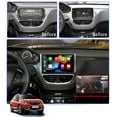 thumbnail image 5 of RoverOne 8GB+128GB Car Radio Bluetooth CarPlay GPS Navigation Stereo for Peugeot 2008 208 1 2012-2020, 5 of 10