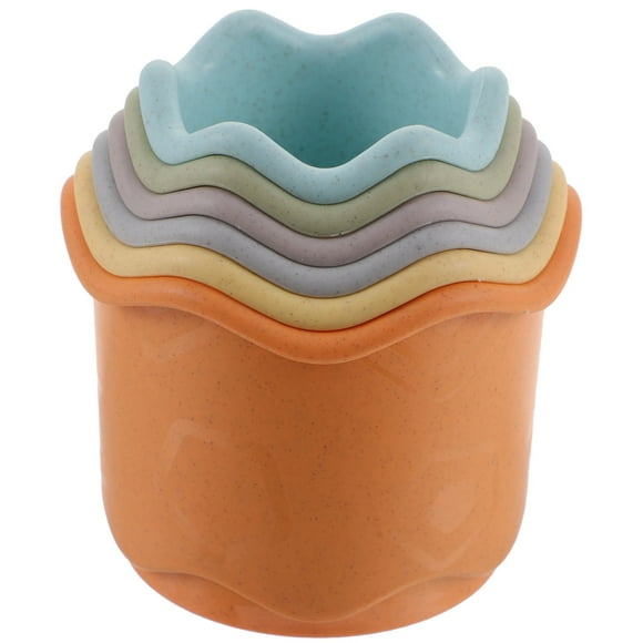 Mini Bunny Nesting Cups - Stackable Bath & Educational Toys