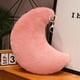 thumbnail image 1 of Almohadas decorativas en forma de corazón rellenas, almohadas blandas y tiernas para la sala de estar y sofá de los niños, almohada decorativa de luna de peluche corto y esponjoso, 1 of 6