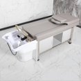 thumbnail image 2 of Japanese Head Spa Shampoo Chair Stylist Water Circulation Hair Lighting Chair Therapy Lettino Massaggio Salon Equipment MQ50SC My Lux Decor Round, 2 of 9