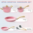 thumbnail image 7 of Innerwell Non Stick Granite Induction Cookware Set, 8 Pcs, Stay Cool Bakelite Handles, 7 of 7