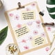 thumbnail image 2 of 225 PCS Sakura Scrapbook Stickers, Mini Size Cherry Blossom DIY Decoration Stickers for Scrapbooking, Notebooks, Laptop, Travel Case, Calendars (5 Box, 2 of 4