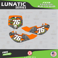 thumbnail image 4 of Kalair GFX Graphics Kit for Kawasaki KLX110 (2002-2009) Lunatic Series, 4 of 5