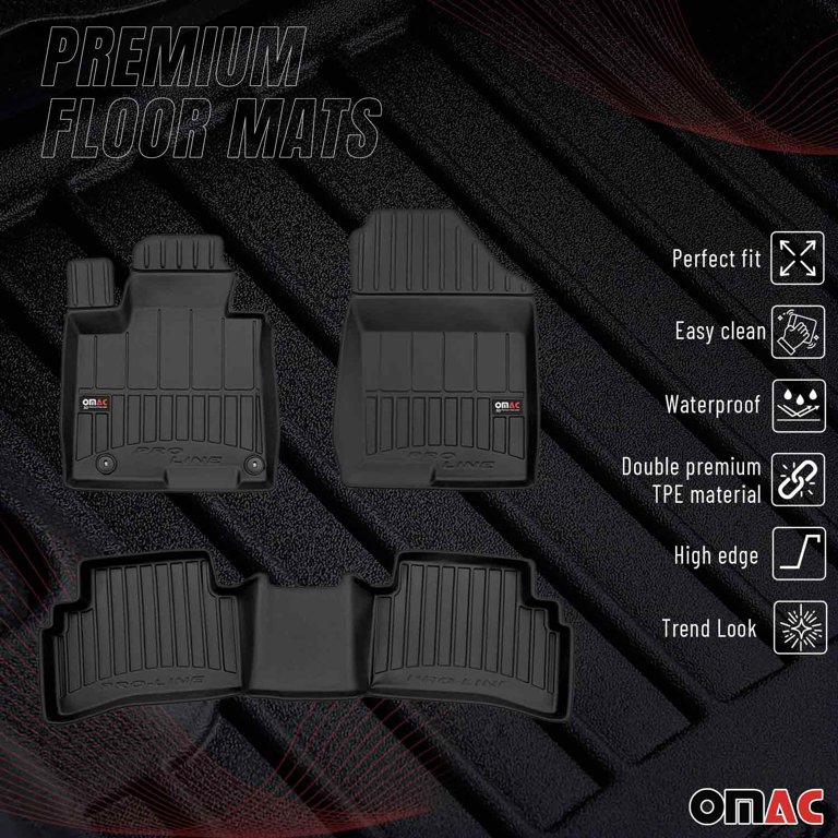 2020 Nissan Qashqai Floor Mats - Laser measured Floor Mats For Perfect Fit