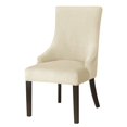 thumbnail image 1 of Silver Fox Velvet Cloth Elastic Home Hotel Dining Chair Small Armchair Cover, 1 of 4
