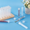thumbnail image 4 of 50Pcs 10ml Plastic Small Vials with Screw Caps Sample Containers Tube Self Standing Plastic Storage Tubes for Storage Scientific Experiments DIY, 4 of 5
